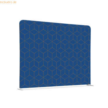 8596052168574 - Showdown Raumteiler 200x150cm Hexagon bl br 8596052168574 Showdown Displays