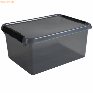8711112027206 - Aufbewahrungsbox the comfort-line H6165008 Kunststoff 80 % recycelt grau transparent 8711112027206 Sunware 8711112027206 - Aufbewahrungsbox the comfort-line H6165008 Kunststoff 80 % recycelt grau transparent 8711112027206 Sunware