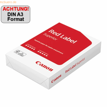 8713878006570 - Kopierpapier Red Label Superior 8627B80B A3 80g hochweiß 8713878006570 500 Blatt 8713878006570 - Kopierpapier Red Label Superior 8627B80B A3 80g hochweiß 8713878006570 500 Blatt