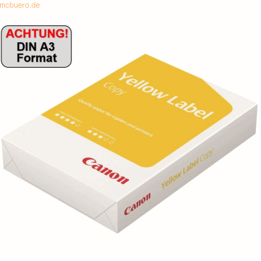 8713878126100 - Kopierpapier Yellow Label 80823B80B A3 80g weiß 8713878126100 500 Blatt 8713878126100 - Kopierpapier Yellow Label 80823B80B A3 80g weiß 8713878126100 500 Blatt