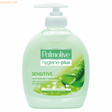 8714789673653 - Hygiene Plus Handseife Dosierpumpe Antibakteriell Flüssig Aloe Vera Grün 150290 300 ml