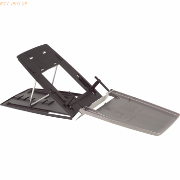 8717399990707 - Laptopständer Ergo-Q 330 schwarz silber 228x310x193 485g 8717399990707 Bakker & Elkhuizen