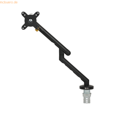 8719274677017 - Monitorarm BakkerElkhuizen BE Flexible für 1 Monitor bis 10 kg dreh- neig- und schwenkbar 80 mm Klemmweite VESA-komaptibel ergonomisch Höhenverstellbar von 170 bis 582 mm schwarz
