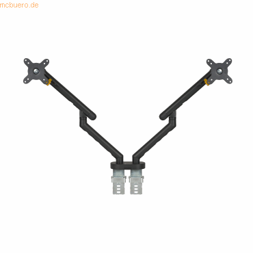 8719274677079 - Monitor-Halterung BE Flexible Dual BNEBFDB schwarz für 2 Monitore Tischklemme 8719274677079 - Monitor-Halterung BE Flexible Dual BNEBFDB schwarz für 2 Monitore Tischklemme