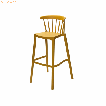 8719979474003 - VEBA Windson Barhocker oker gelb Polypropylen 56x55x103cm (BxTxH) 50914 8719979474003 - VEBA Windson Barhocker oker gelb Polypropylen 56x55x103cm (BxTxH) 50914