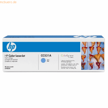 HP Toner HP Color LaserJet CC531A cyan