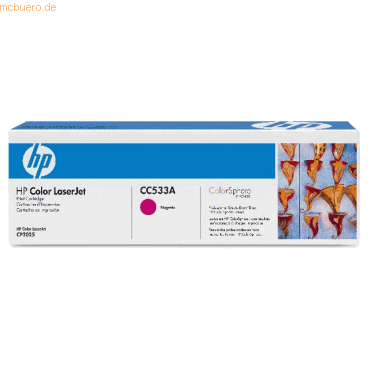 HP Toner HP Color LaserJet CC533A magenta