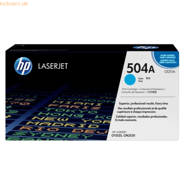 HP Toner HP Color LaserJet CE251A cyan