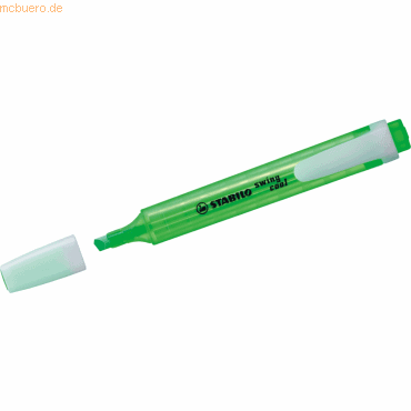 4006381135900 - Textmarker STABILO swing cool 275 33 grün 1-4mm Keilspitze 4006381135900 Stabilo