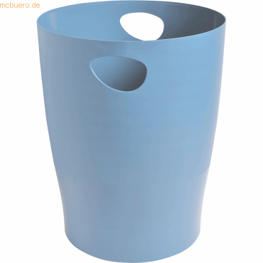 9002490453091 - Papierkorb ECOBIN Bee Blue hellblau 15l mit Griffen 9002490453091 Exacompta 9002490453091 - Papierkorb ECOBIN Bee Blue hellblau 15l mit Griffen 9002490453091 Exacompta