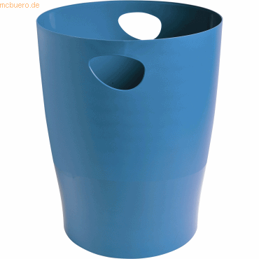 9002490453848 - Papierkorb Ecobin Bee Blue 45384D 15 Liter rund türkis 9002490453848 Exacompta