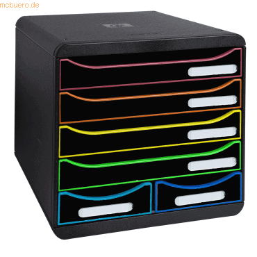 9002492312914 - Schubladenbox BIG BOX MAXI 312914D 6Schübe harlekinsw 9002492312914 Exacompta 9002492312914 - Schubladenbox BIG BOX MAXI 312914D 6Schübe harlekinsw 9002492312914 Exacompta