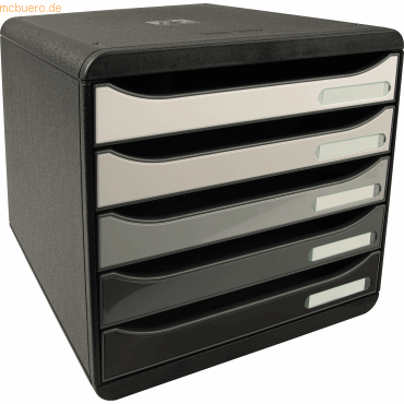 9002493424753 - Schubladenbox BIG-BOX PLUS 3097294D 5Schübe swshades gr 9002493424753 Exacompta 9002493424753 - Schubladenbox BIG-BOX PLUS 3097294D 5Schübe swshades gr 9002493424753 Exacompta