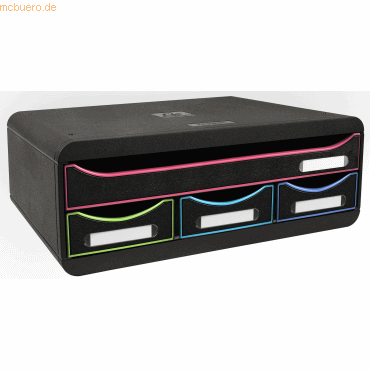 9002493430174 - Schubladenbox TOOLBOX MINI 319914D 4Schübe harlekinsw 9002493430174 Exacompta 9002493430174 - Schubladenbox TOOLBOX MINI 319914D 4Schübe harlekinsw 9002493430174 Exacompta