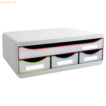 9002493430181 - Schubladenbox TOOLBOX MINI 319913D 4Schübe harlekinws 9002493430181 Exacompta 9002493430181 - Schubladenbox TOOLBOX MINI 319913D 4Schübe harlekinws 9002493430181 Exacompta