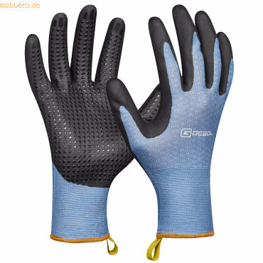 9002701017630 - Gartenhandschuhe CROCUS Nitril schwarz blau Größe 10 XL 9002701017630 Gebol 9002701017630 - Gartenhandschuhe CROCUS Nitril schwarz blau Größe 10 XL 9002701017630 Gebol