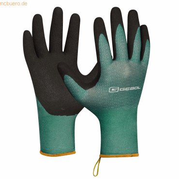 9002701017692 - Arbeitshandschuhe SALVIA Latexschaum schwarz grün Größe 8 M 9002701017692 Gebol 9002701017692 - Arbeitshandschuhe SALVIA Latexschaum schwarz grün Größe 8 M 9002701017692 Gebol
