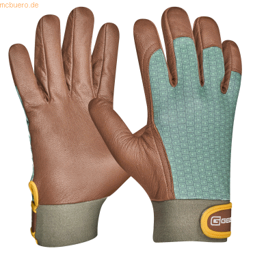 9002701017968 - Gartenhandschuhe VITIS 100 % Ziegenleder braun grün Größe 10 XL 9002701017968 Gebol 9002701017968 - Gartenhandschuhe VITIS 100 % Ziegenleder braun grün Größe 10 XL 9002701017968 Gebol