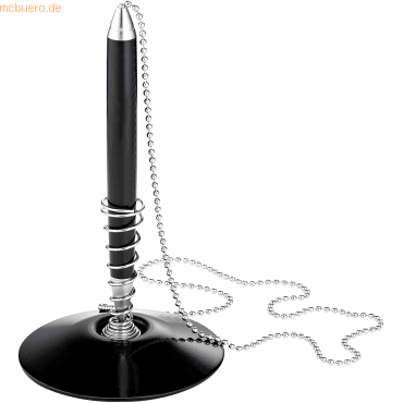 4007735889210 - Kugelschreiberständer Kette 55cm schwarz 4007735889210 - Kugelschreiberständer Kette 55cm schwarz