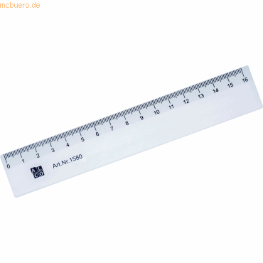 4007735015800 - 10 x Lineal flexibel 16cm transparent 4007735015800 - 10 x Lineal flexibel 16cm transparent