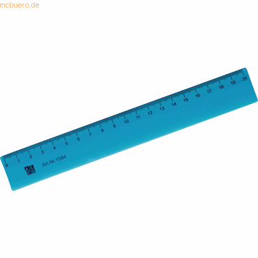 4007735015848 - 10 x Lineal flexibel 20cm blau