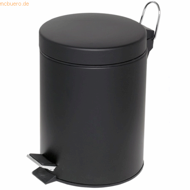 4007735296018 - Tretabfalleimer 5 Liter schwarz