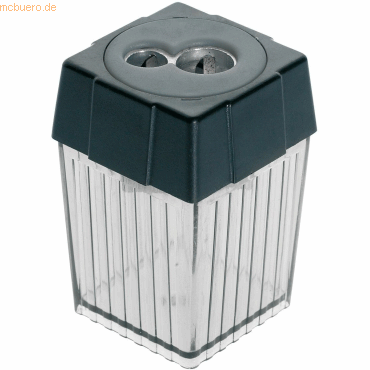 4007735301514 - 10 x Doppelspitzdose für 78 und 11mm Kunststoff quadratisch schw 4007735301514 - 10 x Doppelspitzdose für 78 und 11mm Kunststoff quadratisch schw