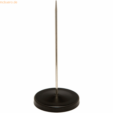 4007735043087 - Zettelspießer Metall 100x150mm schwarz 4007735043087 - Zettelspießer Metall 100x150mm schwarz