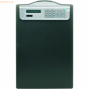 4007735551810 - 12 x Klemmbrett A4 Kunststoff mit Rechner schwarz 4007735551810 - 12 x Klemmbrett A4 Kunststoff mit Rechner schwarz