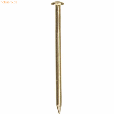 4007735005580 - Bildernagel Stahl vermessingt 14x25mm VE=1000 Stück 4007735005580 - Bildernagel Stahl vermessingt 14x25mm VE=1000 Stück