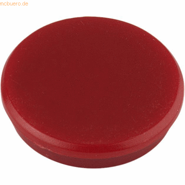 4007735683214 - 10 x Haftmagnet Metall Kunststoff 32mm TG 800 g rot VE=4 Stück