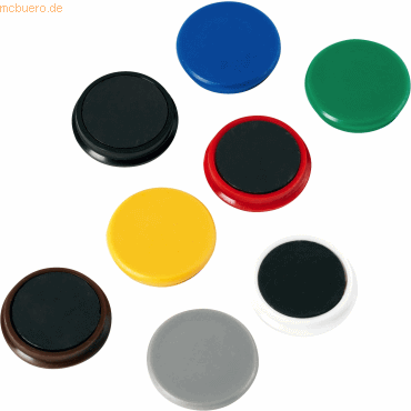 4007735683610 - 10 x Haftmagnet Metall Kunststoff 32mm TG 800 g sortiert VE=4 Stü 4007735683610 - 10 x Haftmagnet Metall Kunststoff 32mm TG 800 g sortiert VE=4 Stü