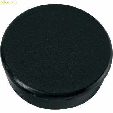 4007735684815 - Kraftmagnet Metall Kunststoff 38mm TG 2500 g schwarz VE=10 Stück