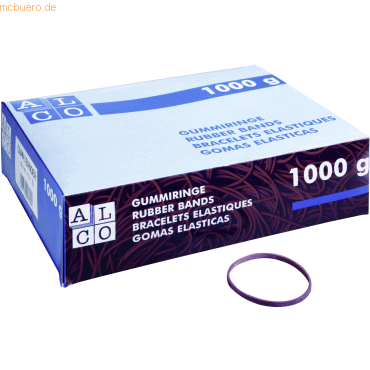 4007735742119 - Gummiring Naturkautschuk 25mm rot 1000g 4007735742119 - Gummiring Naturkautschuk 25mm rot 1000g