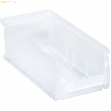 4005187562354 - Sichtlagerkasten LxBxH 215 x 100 x 75 mm VE 20 Stk transparent