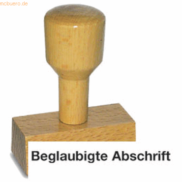 4011272701102 - Textstempel LST811 mit Text Beglaubigte Abschrift Holz braun 4011272701102 - Textstempel LST811 mit Text Beglaubigte Abschrift Holz braun