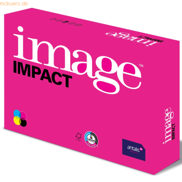5 x Image Kopierpapier Image Impact weiß 60g/qm A4 VE=500 Blatt