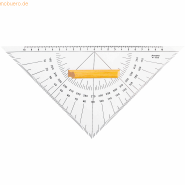 9003182155828 - Kursdreieck 225 cm mit GriffWinkelskalen 3601 Kursdreieck 9003182155828 Aristo