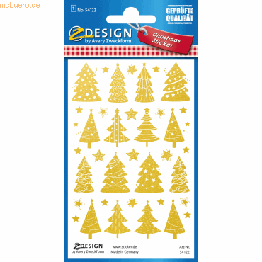 4004182541227 - 10 x Weihnachtssticker Folie Weihnachtsbäume gold 38 Aufklebe 4004182541227 - 10 x Weihnachtssticker Folie Weihnachtsbäume gold 38 Aufklebe