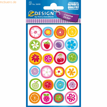 4004182560457 - 10 x Sticker Papier Buttons 2 Bogen