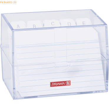 4061947000825 - 3 x Karteibox A7 gefüllt transparent 4061947000825 - 3 x Karteibox A7 gefüllt transparent