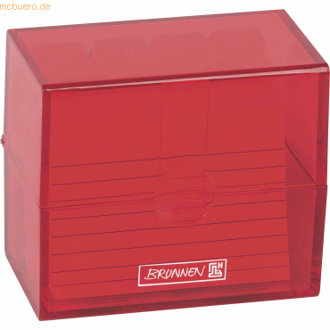 4061947001006 - 3 x Karteibox A8 gefüllt red 4061947001006 - 3 x Karteibox A8 gefüllt red