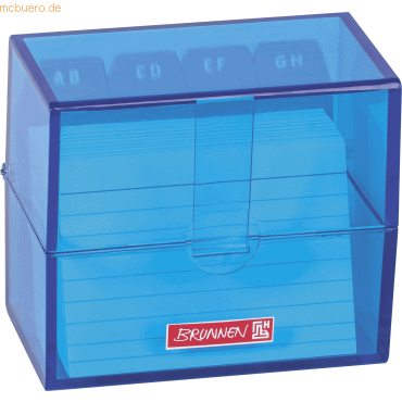 4061947001044 - 3 x Karteibox A8 gefüllt azur 4061947001044 - 3 x Karteibox A8 gefüllt azur