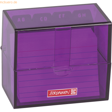 4061947001082 - 3 x Karteibox A8 gefüllt purple 4061947001082 - 3 x Karteibox A8 gefüllt purple