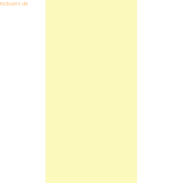 Brunnen Karteikarten A7 blanko gelb VE=100 Stück
