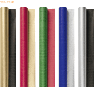 4003273217362 - 30 x Einschlagpapier 2x07m 70g qm farbig sortiert