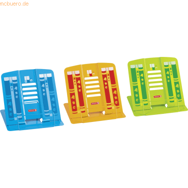 4003273273160 - 6 x Leseständer Metall farbig sortiert 4003273273160 - 6 x Leseständer Metall farbig sortiert