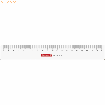 4003273254329 - 10 x Lineal 20cm glasklar