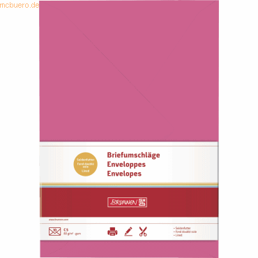 4003273690127 - 5 x Briefumschläge C5 Nassklebung 80g qm fuchsia VE=10 Stück 4003273690127 - 5 x Briefumschläge C5 Nassklebung 80g qm fuchsia VE=10 Stück