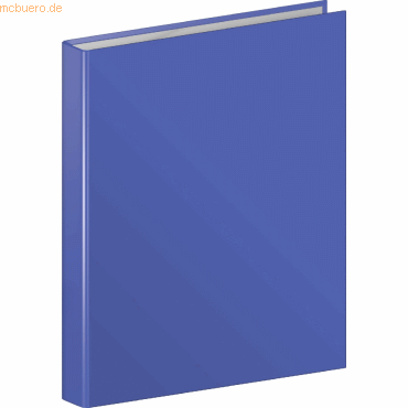 4003273258020 - 6 x Ringbuch Uni A4 2 Ringe 18mm blau